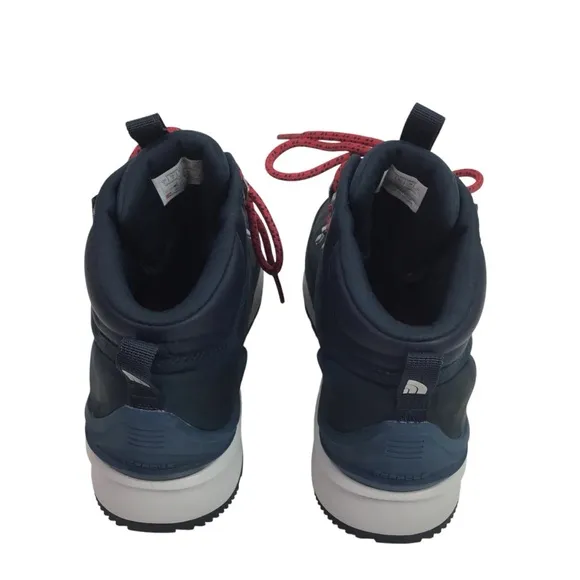 NWOT North Face Back-To-Berkley Mid Waterproof Nubuck Leather Boots Blue