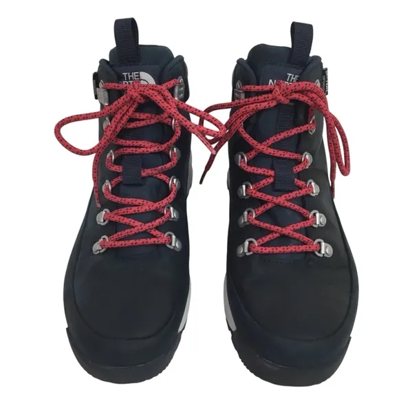 NWOT North Face Back-To-Berkley Mid Waterproof Nubuck Leather Boots Blue