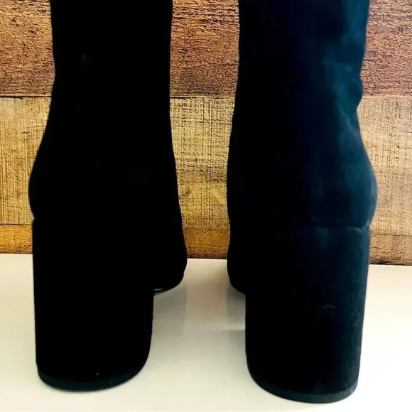 NWOT Sam Edelman Thora Suede Tall Block Heeled Boots