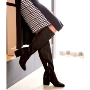 NWOT Sam Edelman Thora Suede Tall Block Heeled Boots
