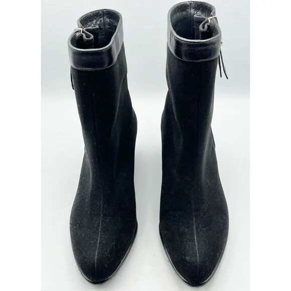 NWOT Stuart‎ Weitzman Womens Goreit Ankle Heeled Boots Waterproof Gore-Tex 5.5