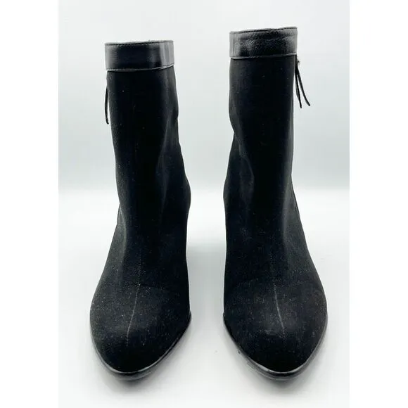 NWOT Stuart‎ Weitzman Womens Goreit Ankle Heeled Boots Waterproof Gore-Tex 5.5