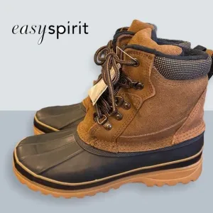 NWOT Easy Spirit &quot;Charles&quot; Suede Duck Boots 8