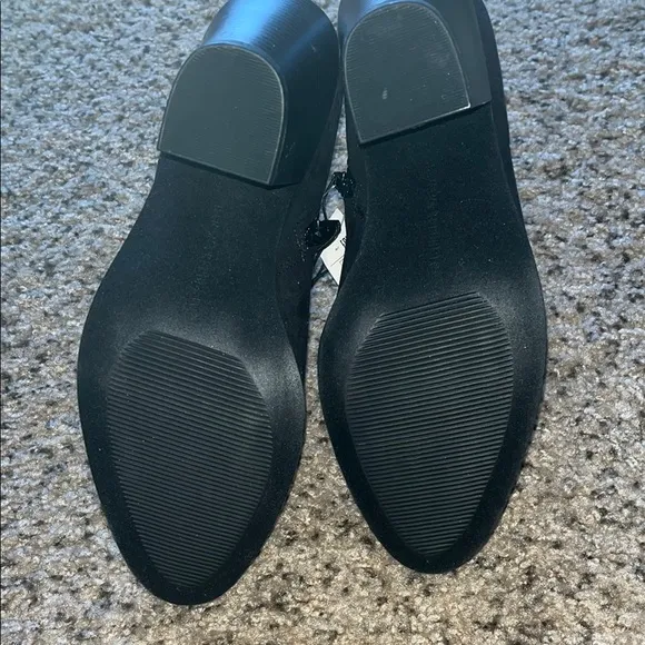 NWT Banana Republic Black Ankle Boots Sz 9