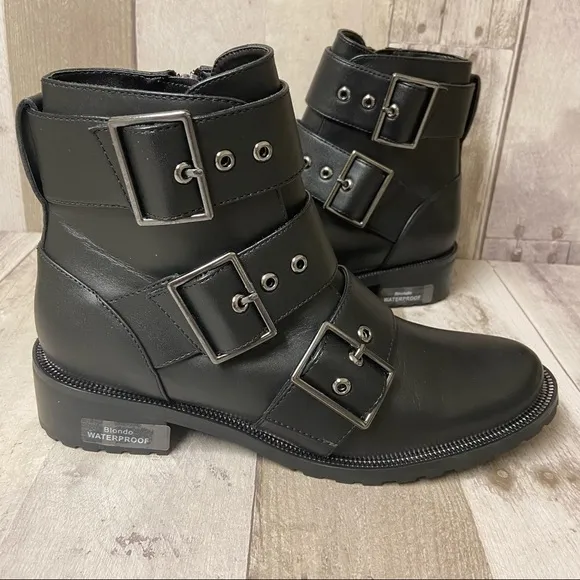 NWT Blondo Camila Leather Boots Size 8