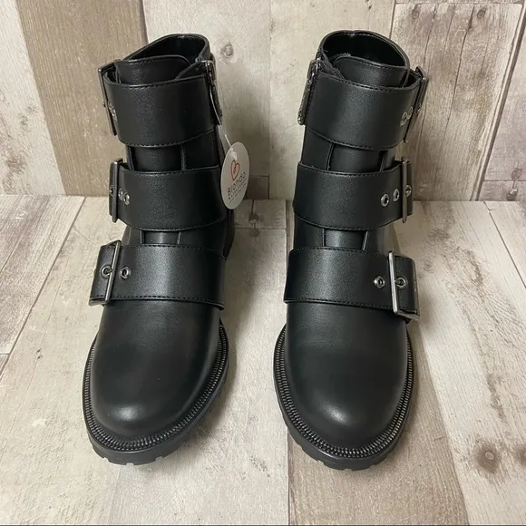 NWT Blondo Camila Leather Boots Size 8
