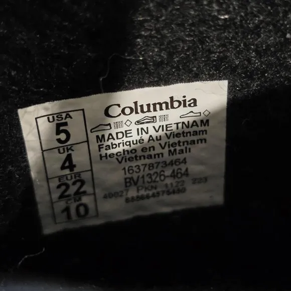 NWT Columbia Powderbug™ Plus II Snow Boot Size 5