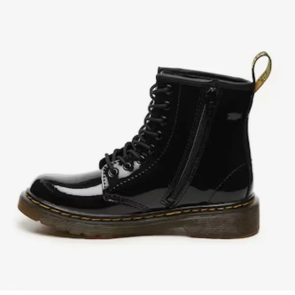 NWT Dr. Martens 1460 Patent Lamper Youth Boots