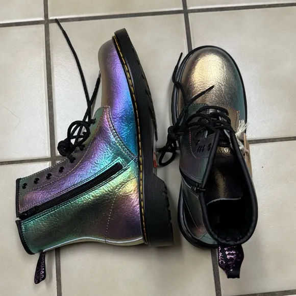 NWT Dr. Martens Boots 1460 Iridescent