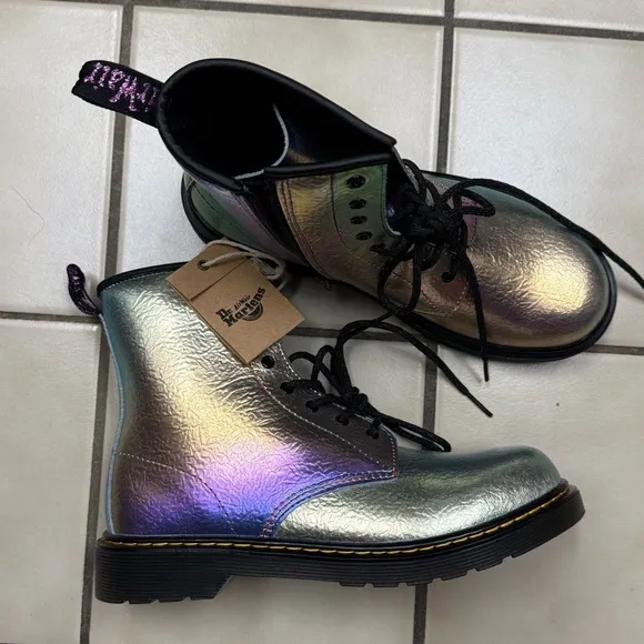 NWT Dr. Martens Boots 1460 Iridescent