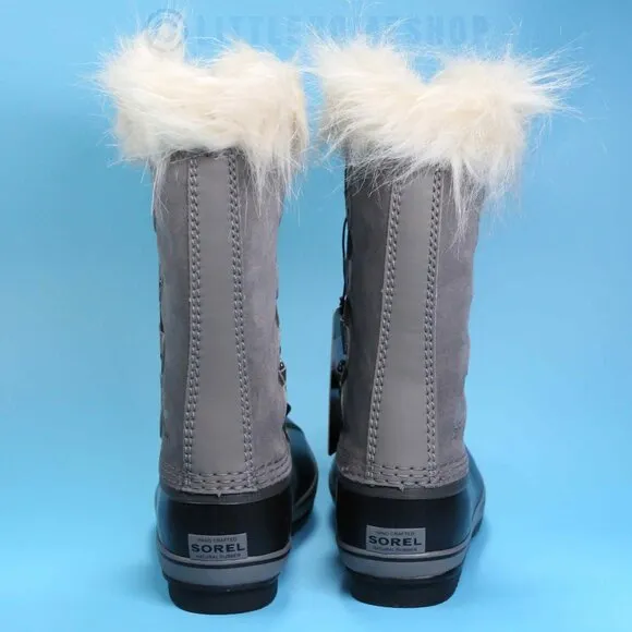 NWT!  JOAN OF ARCTIC™ Youth Waterproof Boot, Quarry Gray, Size 1