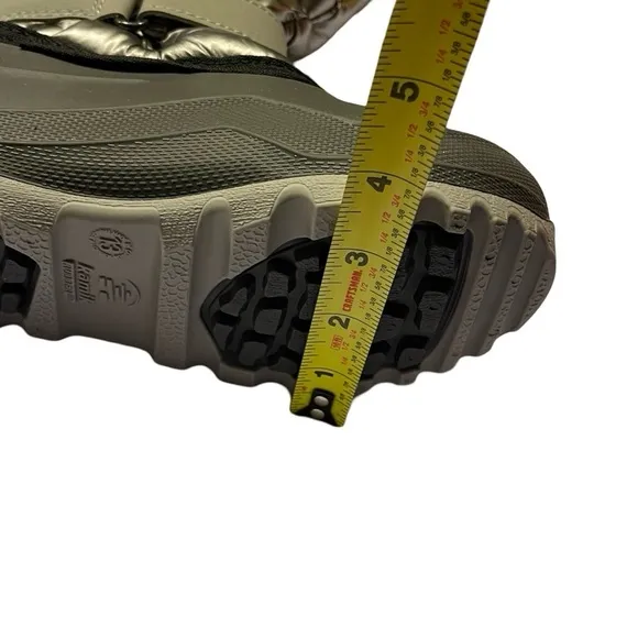 NWT Kamik Girl's Penny 3 Silver Waterproof Insulated Winter/Snow Boots Size 13