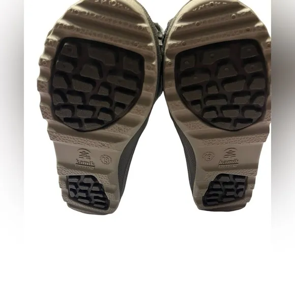 NWT Kamik Girl's Penny 3 Silver Waterproof Insulated Winter/Snow Boots Size 13