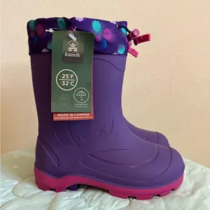 NWT Kamik Waterproof Boots size 1