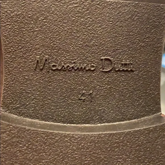 NWT. Massimo Dutti Brown Safari Boots Size 7.