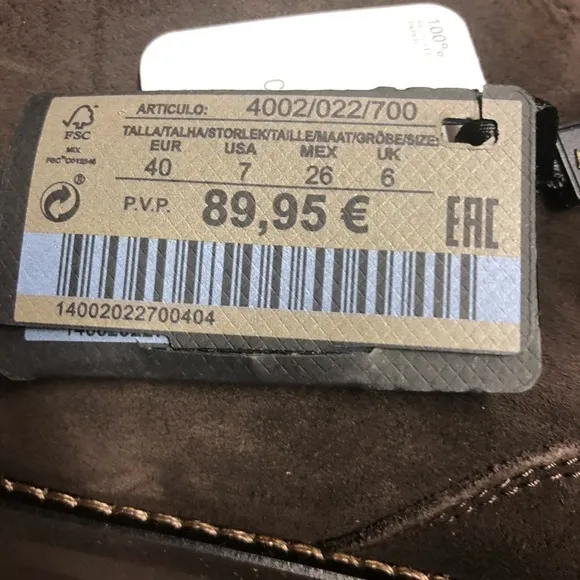 NWT. Massimo Dutti Brown Safari Boots Size 7.