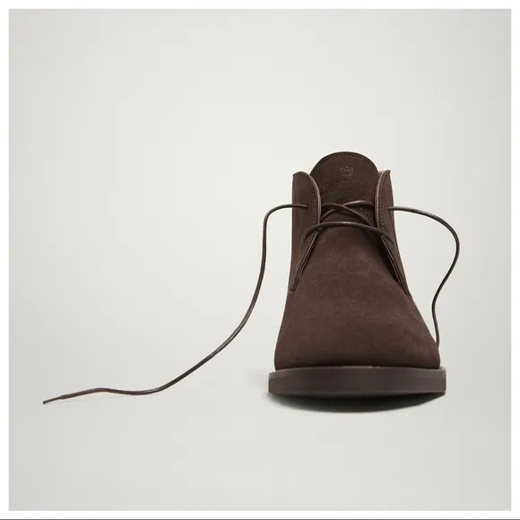 NWT. Massimo Dutti Brown Safari Boots Size 7.