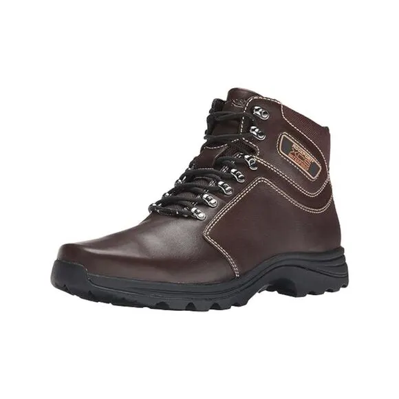 NWT ROCKPORT Mens Black Shock Elkhart Round Toe Wedge Hiking Boots 11.5 M