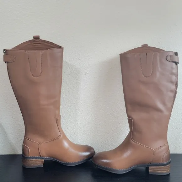 NWT Sam Edelman Penny Mini Brown Leather Boots Toddler Girl 11