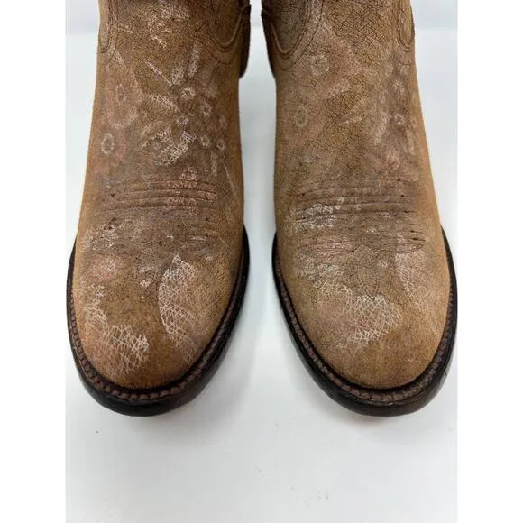 NWT Shyanne Sienna Western Ankle Boot Women's Leather 162483 Size 9155