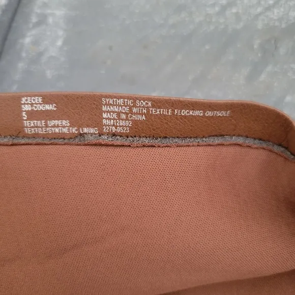 NWT Steve Madden Jcecee Ruched Slouched Cognac Suede Boots Size 5