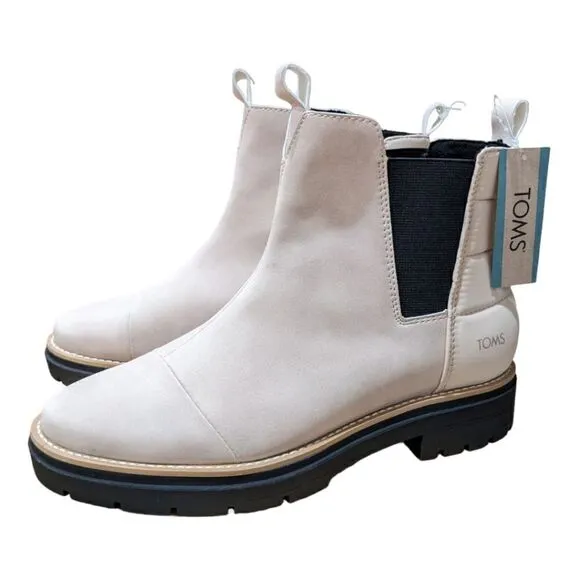 NWT Toms Women's Skylar Chelsea Boot Size 9.5