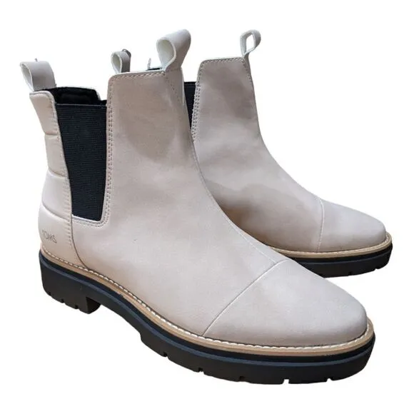 NWT Toms Women's Skylar Chelsea Boot Size 9.5