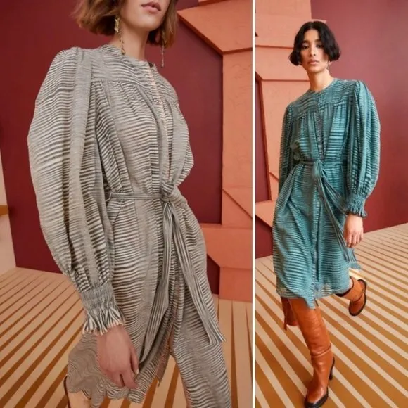 NWT! ULLA JOHNSON Midi Dress Size 2