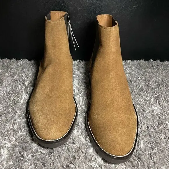 NWT Zara Split Leather Men’s Ankle Boots