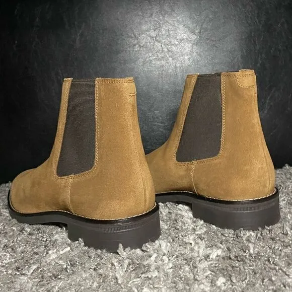 NWT Zara Split Leather Men’s Ankle Boots