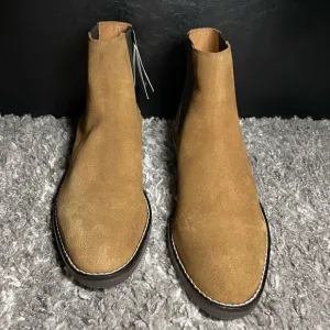 NWT Zara Split Leather Men’s Ankle Boots