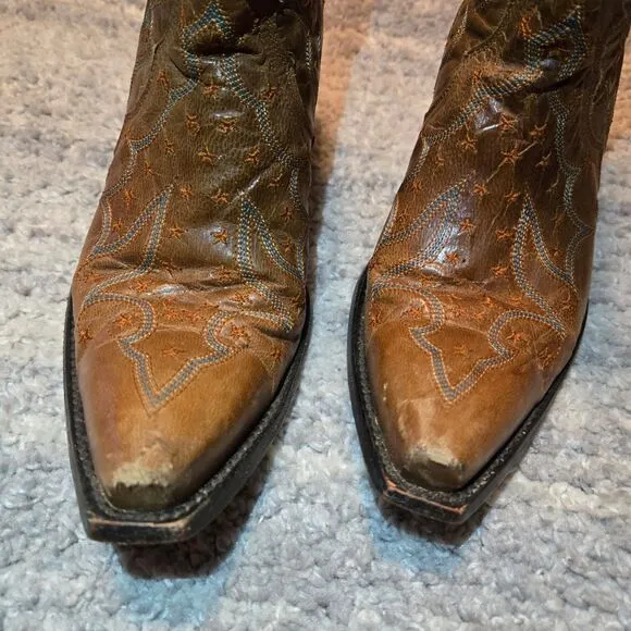 Old Gringo Boots western cowboy  cowgirl boots brown Leather 7B