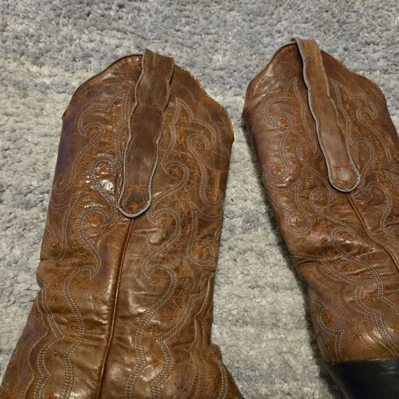 Old Gringo Boots western cowboy  cowgirl boots brown Leather 7B