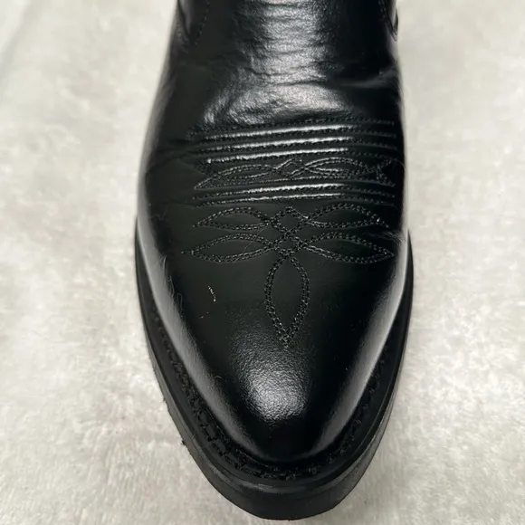 Old‎ West Leather Riding Ankle Boots
