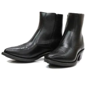 Old‎ West Leather Riding Ankle Boots