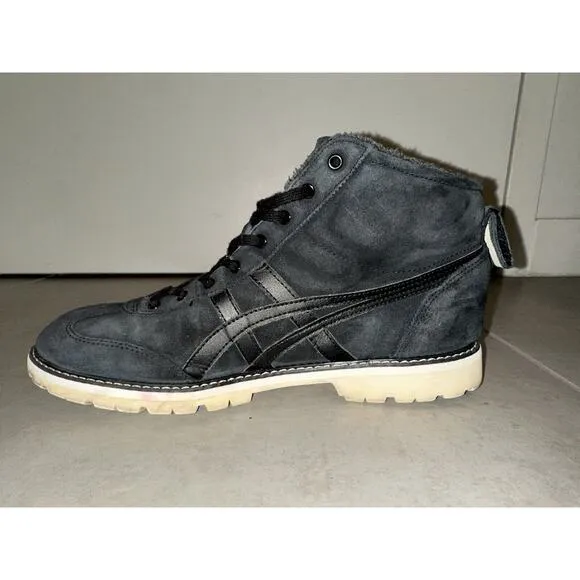 Onitsuka Tiger MEXICO RINKAN 1183B407-001 BLACK/BLACK Unisex Boots US 8 EU‎ 41.5