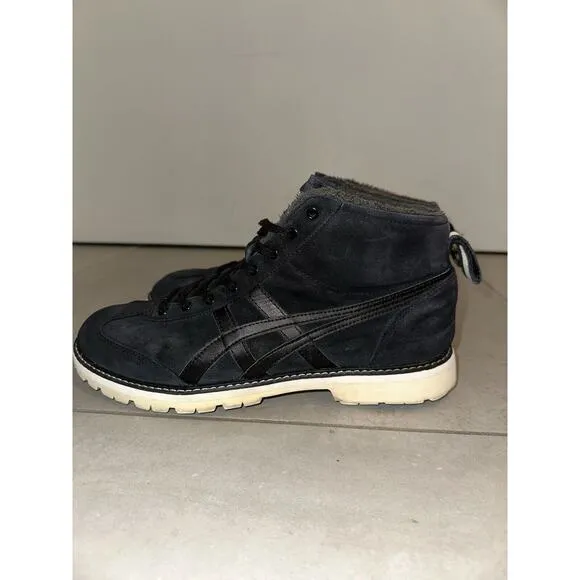 Onitsuka Tiger MEXICO RINKAN 1183B407-001 BLACK/BLACK Unisex Boots US 8 EU‎ 41.5