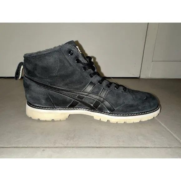 Onitsuka Tiger MEXICO RINKAN 1183B407-001 BLACK/BLACK Unisex Boots US 8 EU‎ 41.5