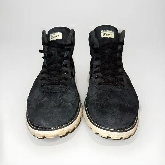 Onitsuka Tiger MEXICO RINKAN 1183B407-001 BLACK/BLACK Unisex Boots US 8 EU‎ 41.5