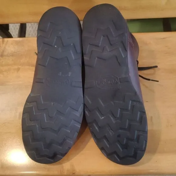 Origin USA brown boots vibram soles size 10 made in Maine