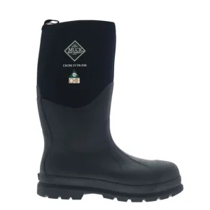 Original Muck Mens Chore Classic Tall Steel Toe Waterproof Black Boots (NWT)