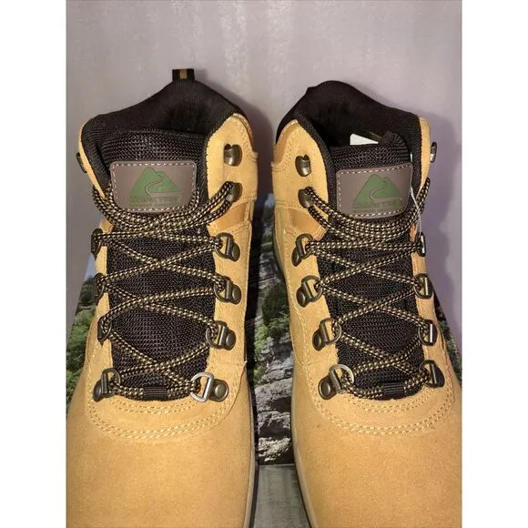 Ozark Trail M OT Free Edge Hiker Suede Wheat Boots Men's Size 7 Waterproof NEW