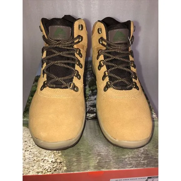 Ozark Trail M OT Free Edge Hiker Suede Wheat Boots Men's Size 7 Waterproof NEW
