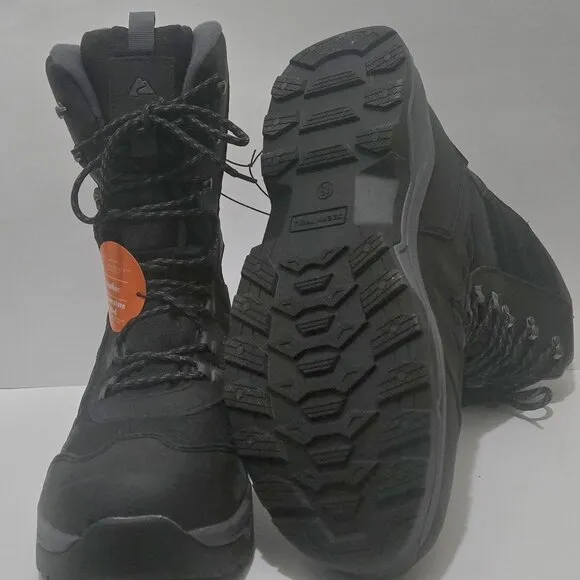 Ozark Trail Men's Premium Hydro Guard Snow Boot Mid Calf Leather Thinsulate Boot