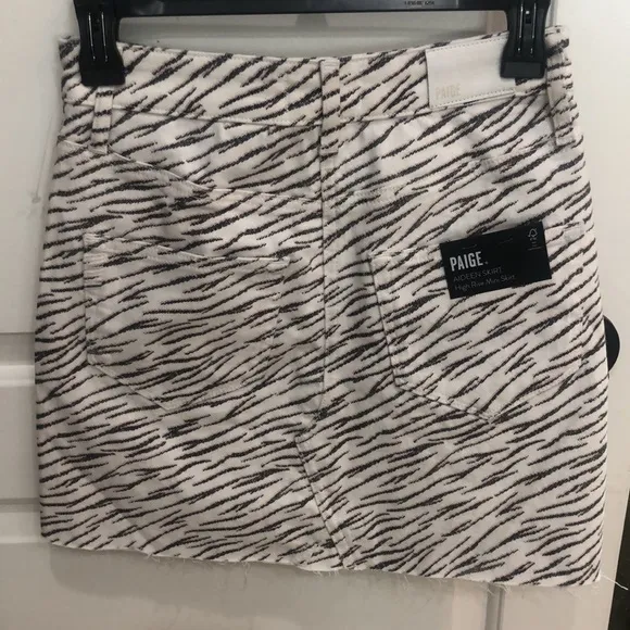 Paige High rise mini skirt
