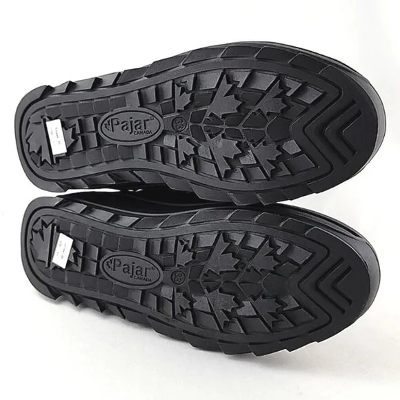 PAJAR Youth Tacey Black Winter Waterproof Zip Up Boot Thermal -30°C Size US 1.5