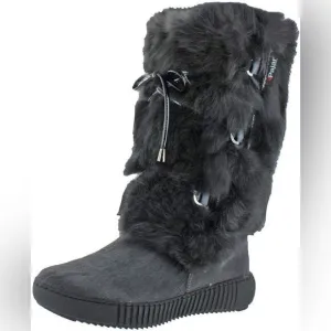 Pajar Juliana Exotic Rabbit Fur Boots (33,34)