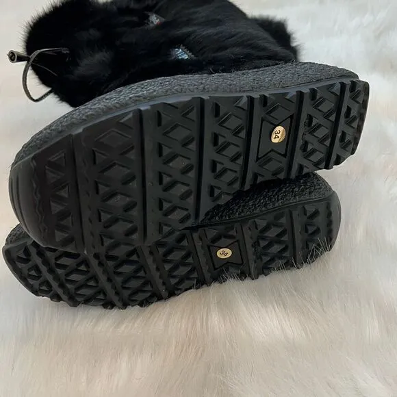 Pajar Juliana Exotic Rabbit Fur Boots (33,34)