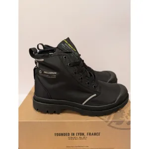 Palladium Pampa Lite Recycled Waterproof Unisex Boots Mens 3.5 Womens 5 Black