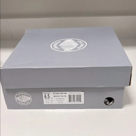 Palladium Revolt HI TX Tan and Black High-Top Boots - 6.5 NIB